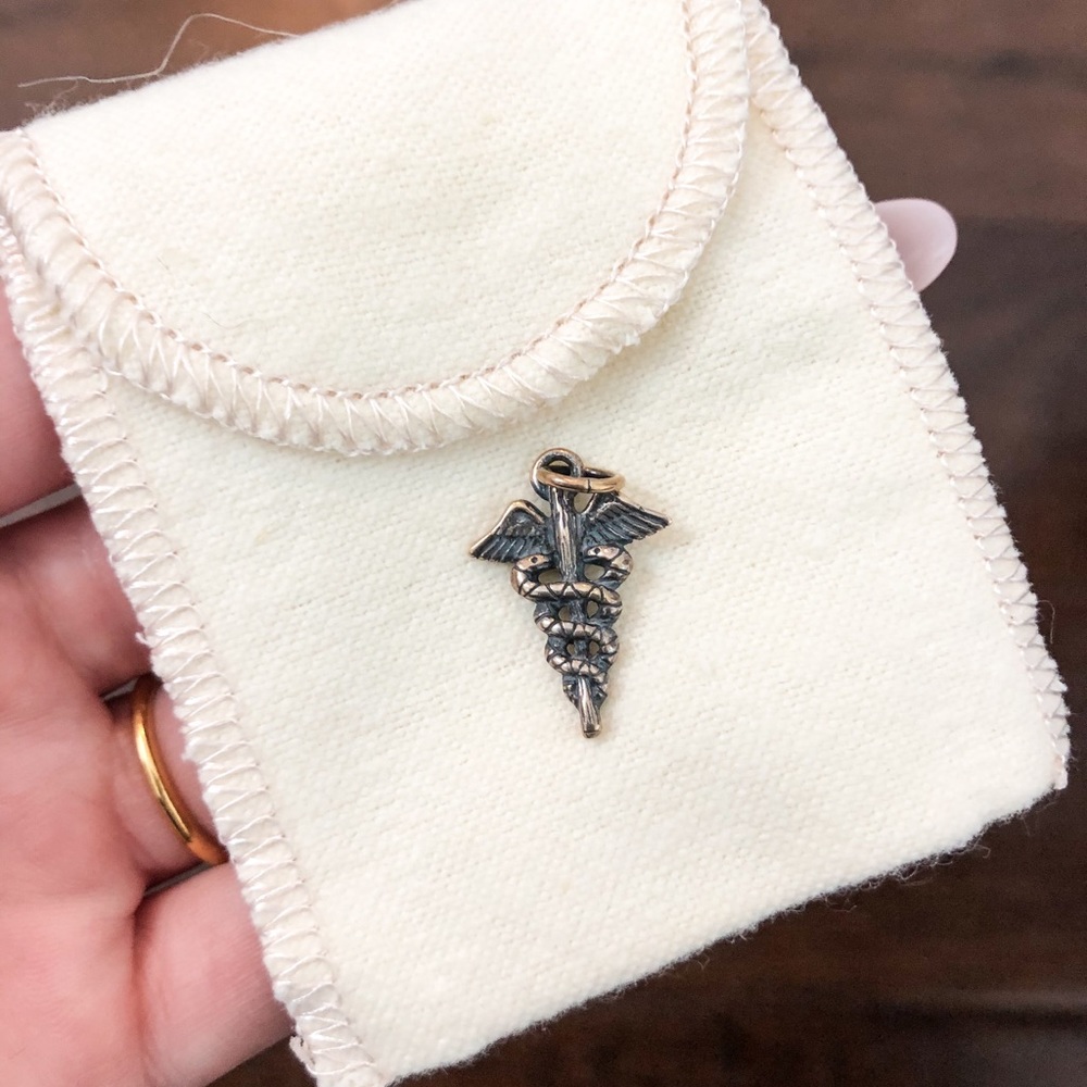 James Avery Caduceus Charm